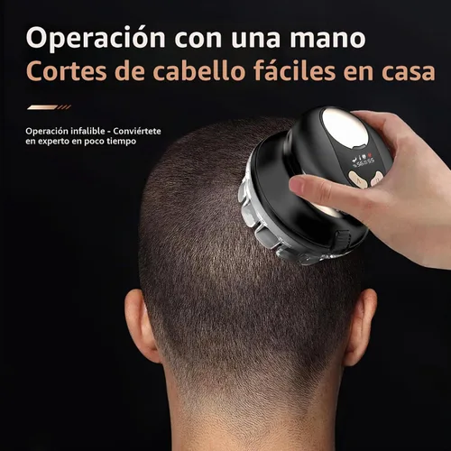 Vista 3 de Kit de corte de pelo automático para hombres, cortadora de pelo