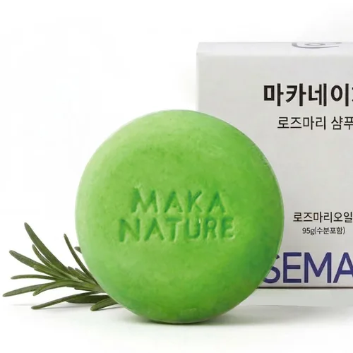 Vista 12 de Maka Nature - Barra de champú refrescante para todo tipo de cabello, 3.35 onzas