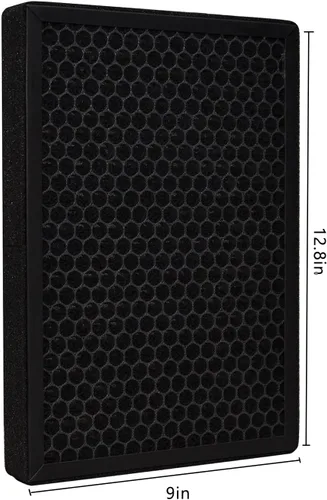 Vista 7 de AZEUS GL-FS32 Filtro de Reemplazo para Purificador de Aire, HEPA Verdadero H13 con Carbón Activado y Pre-Filtro, Compatible con GL-FS32, Paquete de 1