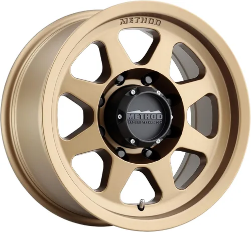 Vista 8 de Method Race Wheels 701 Negro Mate 16x8 pulgadas, 5x120, desplazamiento de 0mm, 4.5 pulgadas de eje posterior, MR70168052500 Mate negro