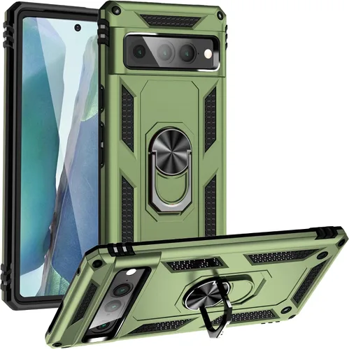 Vista 38 de Korecase Funda para Google Pixel 6 Pro de Servicio Pesado Resistente de Cuerpo Completo a Prueba de Arañazos a Prueba de Golpes Protección