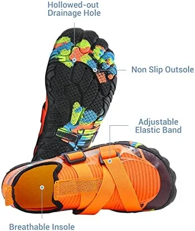 Vista 5 de Water Shoes for Women Men Quick Dry Aqua Socks Unisex Non-Slip Barefoot Shoes for Outdoor Sports Surfing, Swimming, Beach Sports, Kayaking