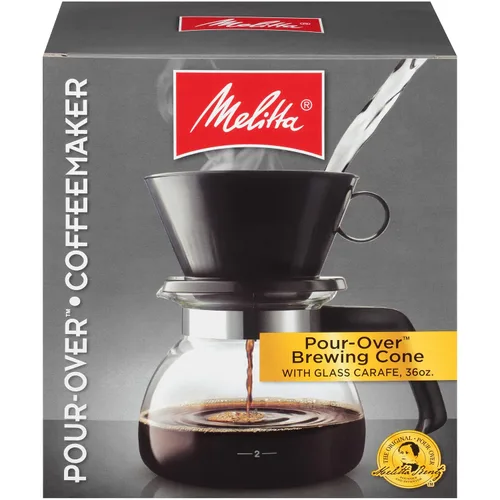 Vista 4 de Melitta cafetera, cápsula con vertedor más taza para viaje paquete de 2.