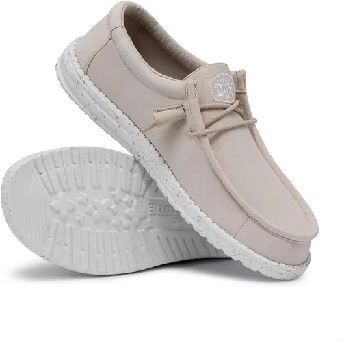 Vista 3 de Hey Dude Men's Wally Slub Moc Toe Shoes