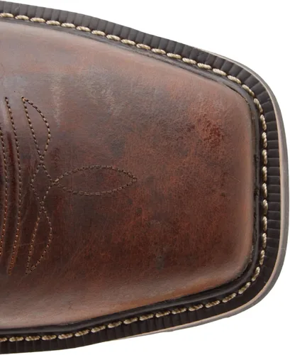 Vista 5 de Justin Original botas de trabajo altas con punta cuadrada de acero para hombre