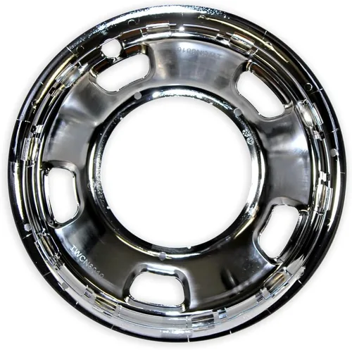 Vista 4 de Juego de 2 simuladores de rueda delantera de 17" con 5 agujeros para Dodge Ram 3500 2003-2018 - Cromo