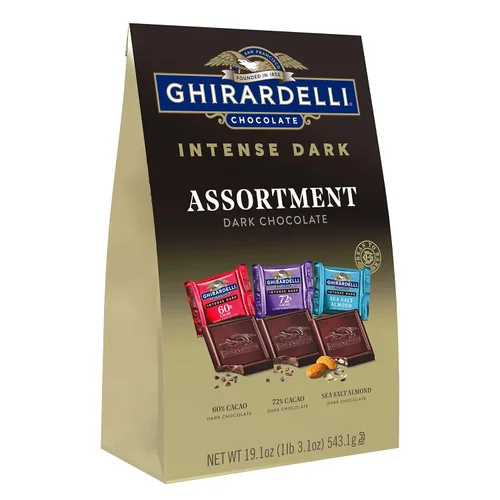 Vista 18 de Ghirardelli Barra oscura intensa de chocolate, Midnight Reverie, 3.17 onzas, paquete de 6