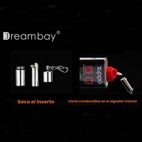 Vista 5 de Dreambay Paquete de 2 llaveros de maní EDC Mini encendedor impermeable para arranque de incendios, supervivencia y uso de emergencia