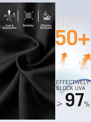 Vista 4 de Attraco - Camiseta deportiva para mujer UPF 50+ de manga corta