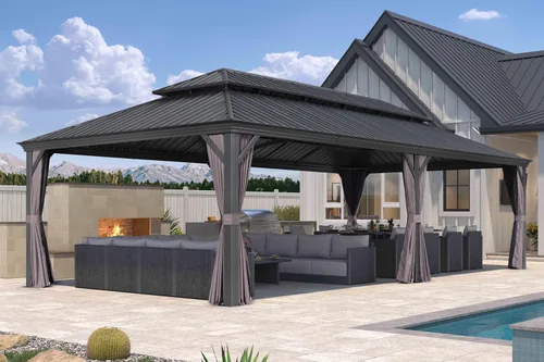 Vista 43 de Purple leaf - Gazebo para exteriores.