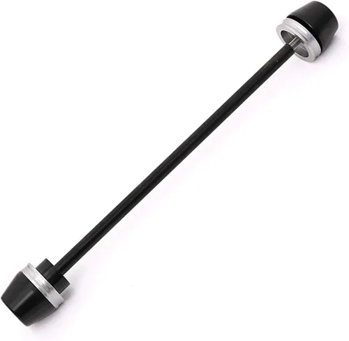 Vista 10 de MC MOTOPARTS Compatible con MT07 FZ07 2013 Negro Eje de Rueda Delantera Tenedor Sliders Protectores Crash Protector