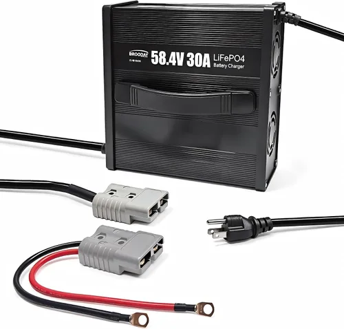 Vista 11 de 20A 12V/24V Cargador de batería inteligente LiFePO4 Mantenedor