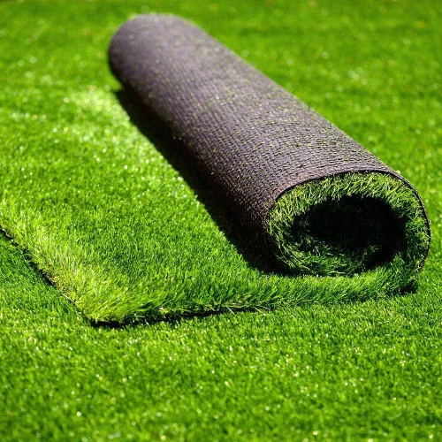 Vista 8 de Alfombra de césped artificial de 3 pies x 8 pies (24 pies cuadrados) sintética gruesa para césped Astro Turf Balcón, perfecta para interiores