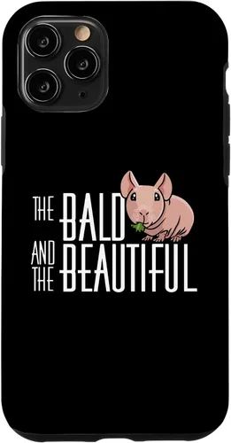 Vista 29 de Funny Kawaii Kids Bald Beautiful Hairless Guinea Pig Lover Case for iPhone 17