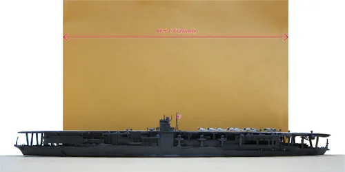 Vista 3 de Fujimi 1/700 IJN Portaaviones "AKAGI