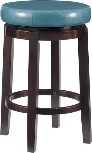 Vista 8 de Linon Taburete Maya Brown Marrón