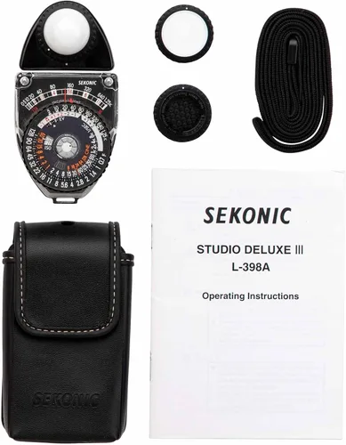 Vista 6 de Sekonic L-398A Medidor de luz Studio Deluxe III (401-399), negro