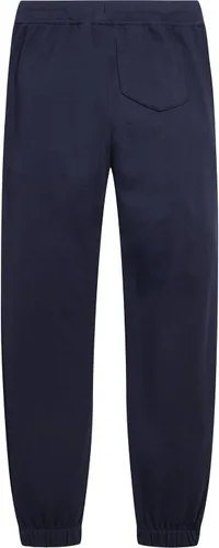Vista 2 de Nautica Pantalones deportivos de uniforme escolar para niñas, cintura elástica con cierre de cordón, tela elástica de rendimiento