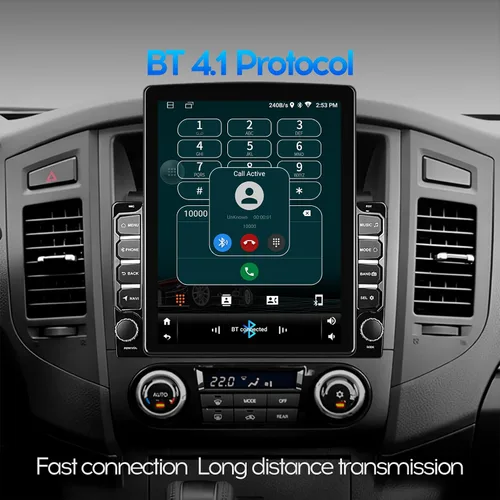 Vista 6 de 9.7 "4Core IPS 2+32GB IPS pantalla vertical Android Car Radio Audio Video Receptores estéreo para 2Din Raido modelo con CarPlay Android Auto WiFi BT