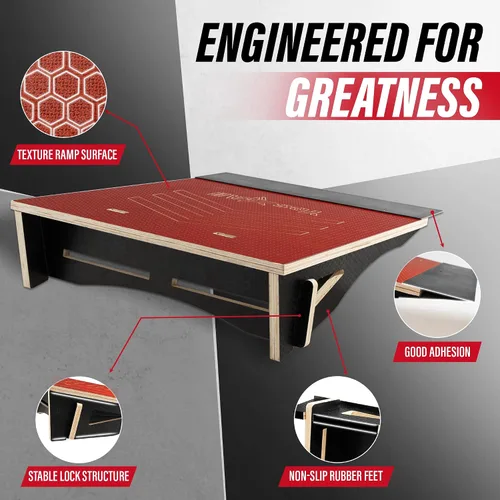 Vista 9 de Yes4All Skateboard Ramp, Bike Ramp for Beginners, 220 lb Capacity