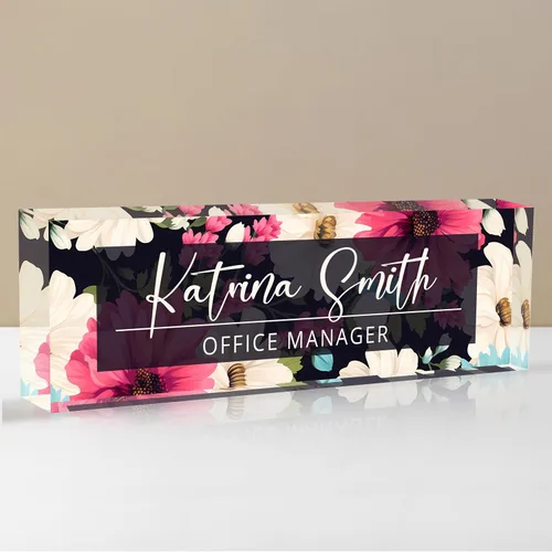 Vista 42 de Placa de nombre personalizada para escritorio, placa de nombre de escritorio personalizada, placa de nombre acrílica, accesorios de escritorio