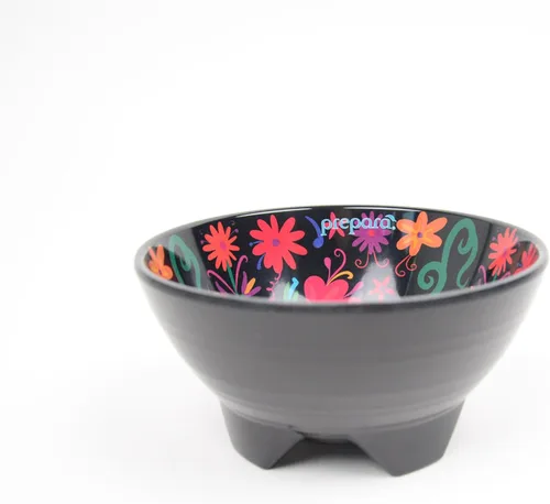 Vista 8 de Prepara Coastal Stripe Taco Prep Bowl, azul/blanco