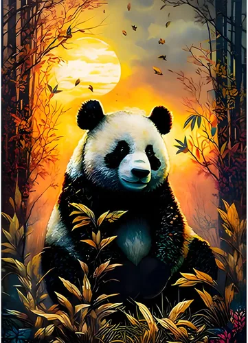 Vista 12 de SENQAO Kits de pintura artística de diamantes de gato para adultos, pintura de puntos de diamante de taladro completo para principiantes, pintura