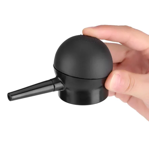 Vista 9 de Aplicador de fibra capilar, boquilla pulverizadora de fibra capilar, herramientas para engrosar el cabello, hombres y mujeres para boquilla