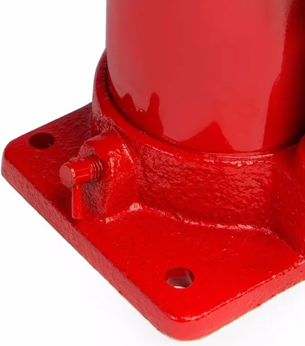 Vista 5 de XtremepowerUS 8 toneladas de capacidad, elevador de motor hidráulico de pistón de brazo largo, rojo, para taller de grúas, capacidad de 8 toneladas