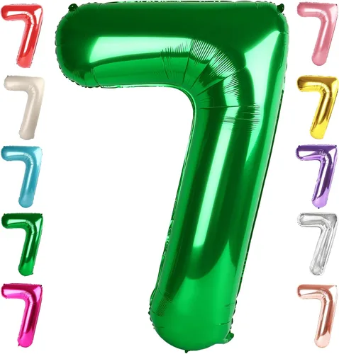 Vista 16 de Globos del números 0 de 40 pulgadas para formar los números 10, 20, 30, 40, 50, 60, 70, 80, 90, 100, para decoración de cumpleaños, bodas, eventos