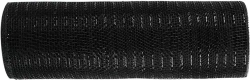 Vista 6 de YYCRAFT cinta metálica de malla de poliéster para decoración y manualidades, 10 yardas Rosa