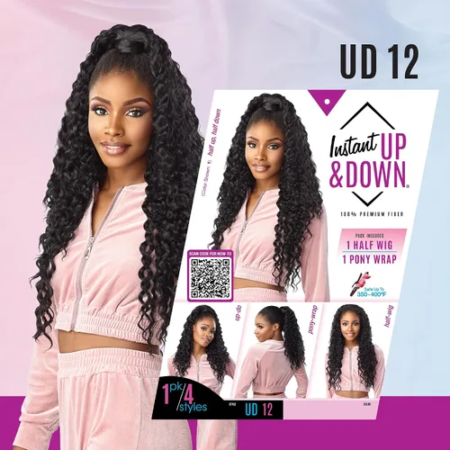 Vista 8 de Sensationnel Instant Updown Halfwig Pony-lud 12, T1B/4