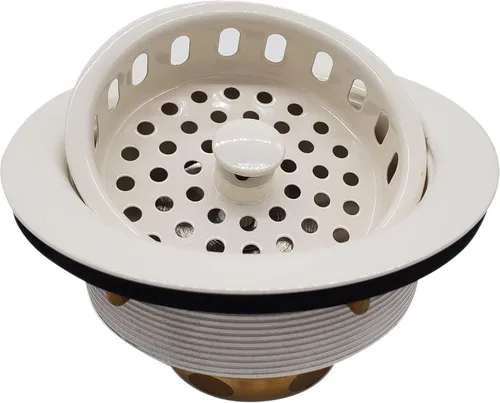Vista 19 de Westbrass D214-12A - Colador grande para fregadero de cocina de 3-1/2 pulgadas, bronce antiguo