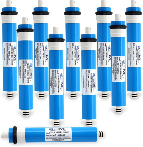 Vista 11 de APPLIED MEMBRANES INC. Membrana de ósmosis inversa 100 GPD Reemplazo del filtro de agua de membrana RO para sistema de filtración de agua
