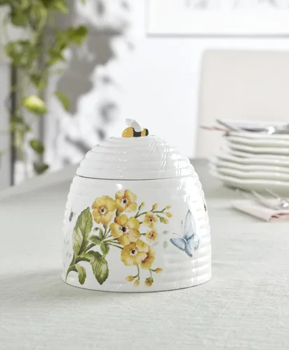 Vista 5 de Lenox Tarro de dulces Butterfly Meadow Beehive
