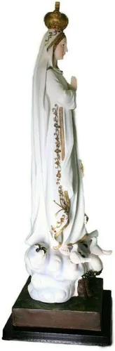 Vista 4 de Figura religiosa de Virgen de Fátima de 30.0 in (30.0 in)