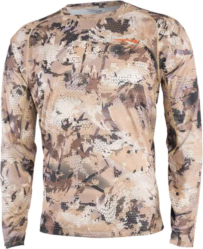 Vista 7 de SITKA Gear Camisa de Caza Ligera Core Crew de Manga Larga para Hombre optifade subalpine