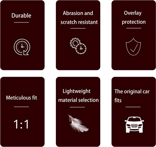 Vista 6 de 2 piezas de almohadillas de protección para agujero de brazo de limpiaparabrisas de coche, protector de agujero de brazo de limpiaparabrisas