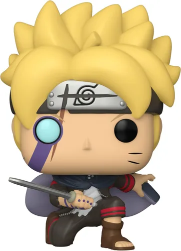 Vista 2 de Funko Pop! Animación: Boruto - Boruto con marcas