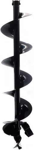 Vista 2 de Rice Hydro - Broca de taladro para poste de 8 pulgadas Accesorio de cabezal eléctrico para excavadora de agujeros de poste de gas Herramienta