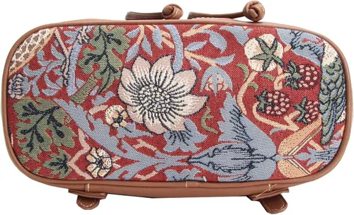 Vista 5 de William Morris - Mochila de cordón con hebilla y hebilla para colgar