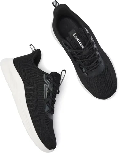 Vista 7 de Lamincoa - Zapatos deportivos para mujer, ligeros, cómodos, informales, de espuma viscoelástica, para caminar, gimnasio, correr, trabajar