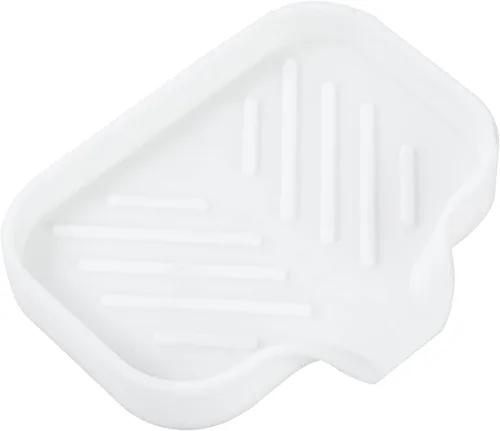 Vista 14 de MicoYang Jaboneras de Baño de Silicona con Boquilla de Drenaje - Organizador de Fregadero de Baño y Cocina, Soporte para Esponja, Bandeja de Jabón