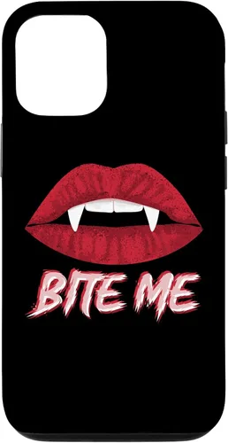 Vista 28 de Bite Me Vampire Fangs DIY Halloween for Aspiring Dracula Case for iPhone 17