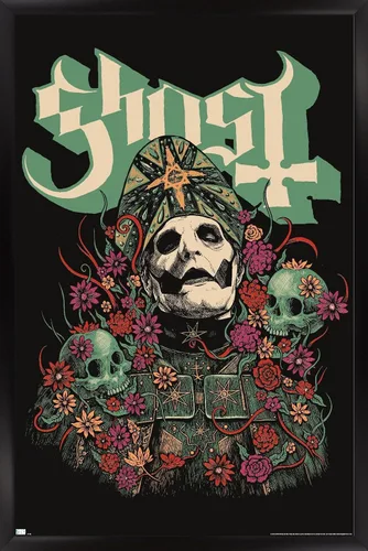 Vista 6 de Trends International Ghost - Póster de pared Bliss, 22.37 x 34.00 pulgadas, versión premium sin marco