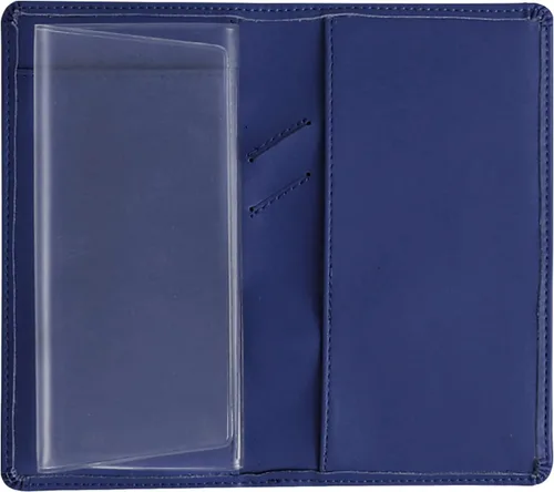 Vista 33 de Sanlykate Funda de libro de cheques de cuero para hombres y mujeres, estuche de libro de cheques con bloqueo RFID con tarjetero y divisor gratuito