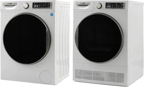 Vista 7 de Conserv LUXURY Lavadora 2.2 pies cúbicos 110V+Secadora por Condensación 4 pies cúbicos 220V Garantía de 2 años (Blanco)