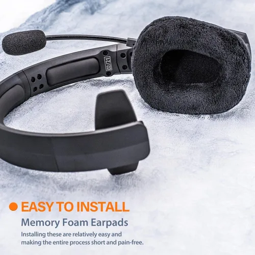 Vista 6 de B450-XT Kit de almohadillas de repuesto compatibles con auriculares B450-XT B450XT I B450 XT Accesorios (terciopelo suave)