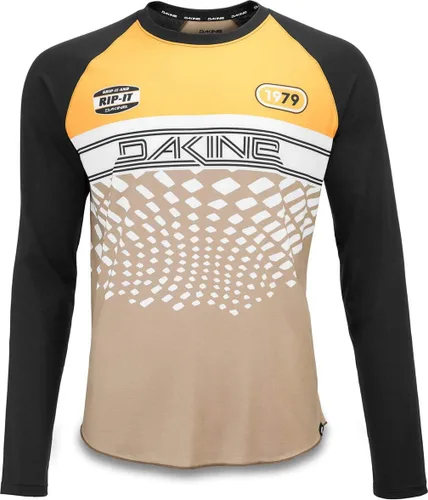 Vista 42 de Dakine Men's Thrillium Long Sleeve Bike Jersey – Breathable MTB Jersey Performance Fabric Equipo Aggy Negro