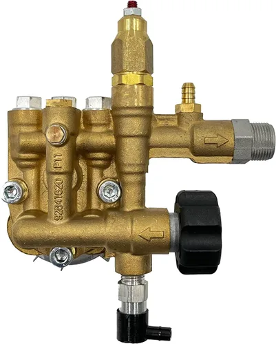 Vista 3 de AR ANNOVI REVERBERI Kit de bomba de lavado a presión RMV25G30D-PKG, 2.5 GPM, 3000 PSI, válvula de alivio térmico 2.5 GPM, 3000 PSI, válvula